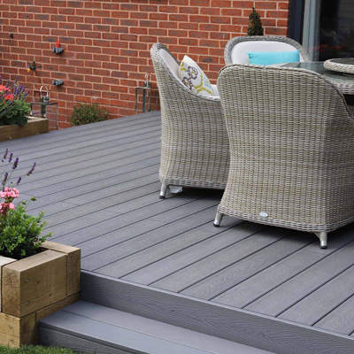Brushed WPC Decking Brushed WPC Decking